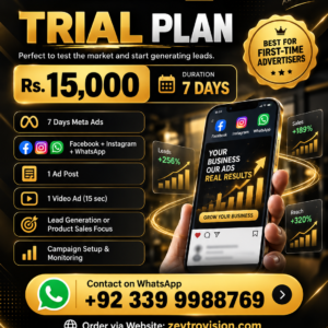 7-Day Facebook & Instagram Ads Package | Zevtro Vision